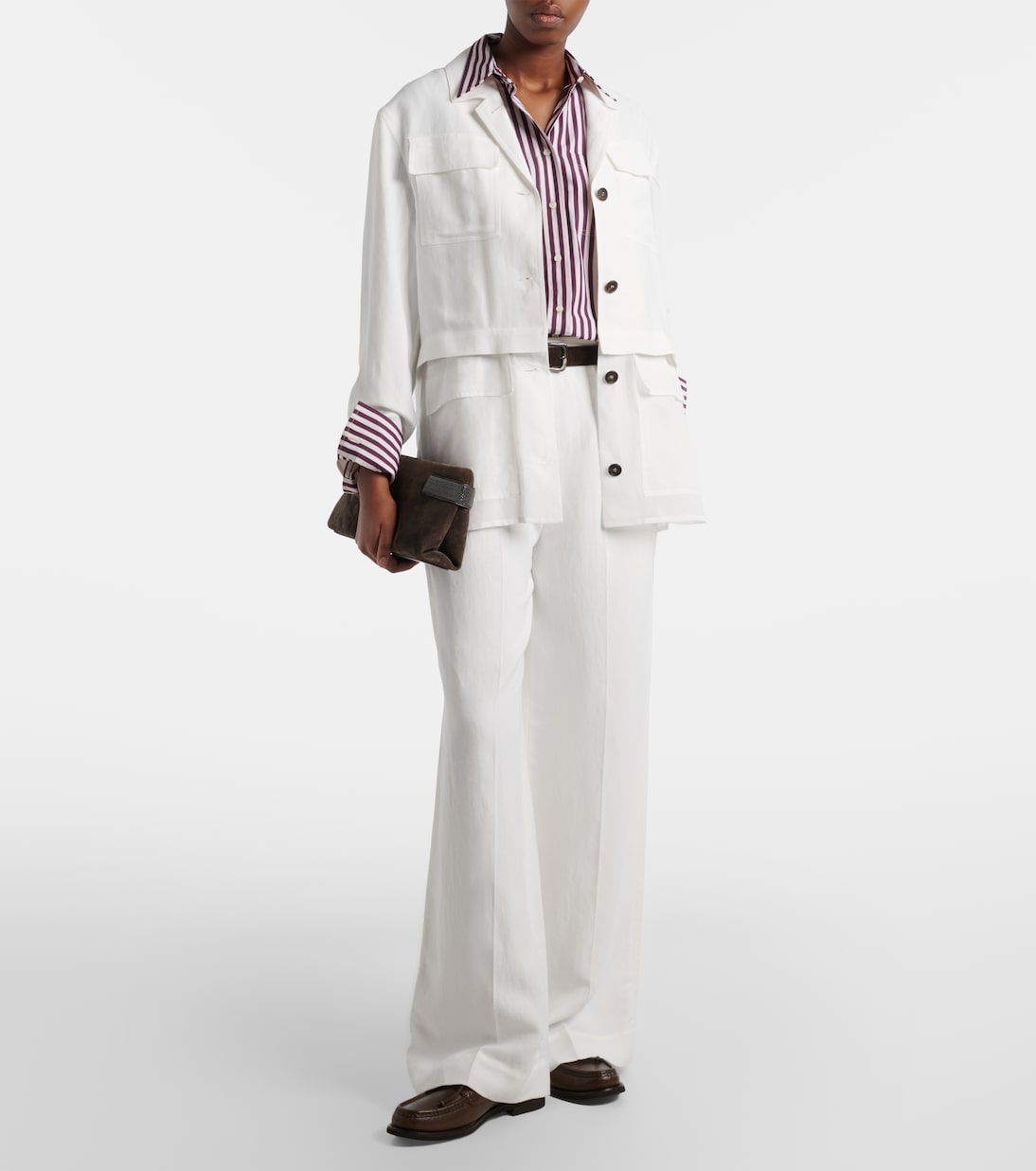 束带夹克 | Brunello Cucinelli