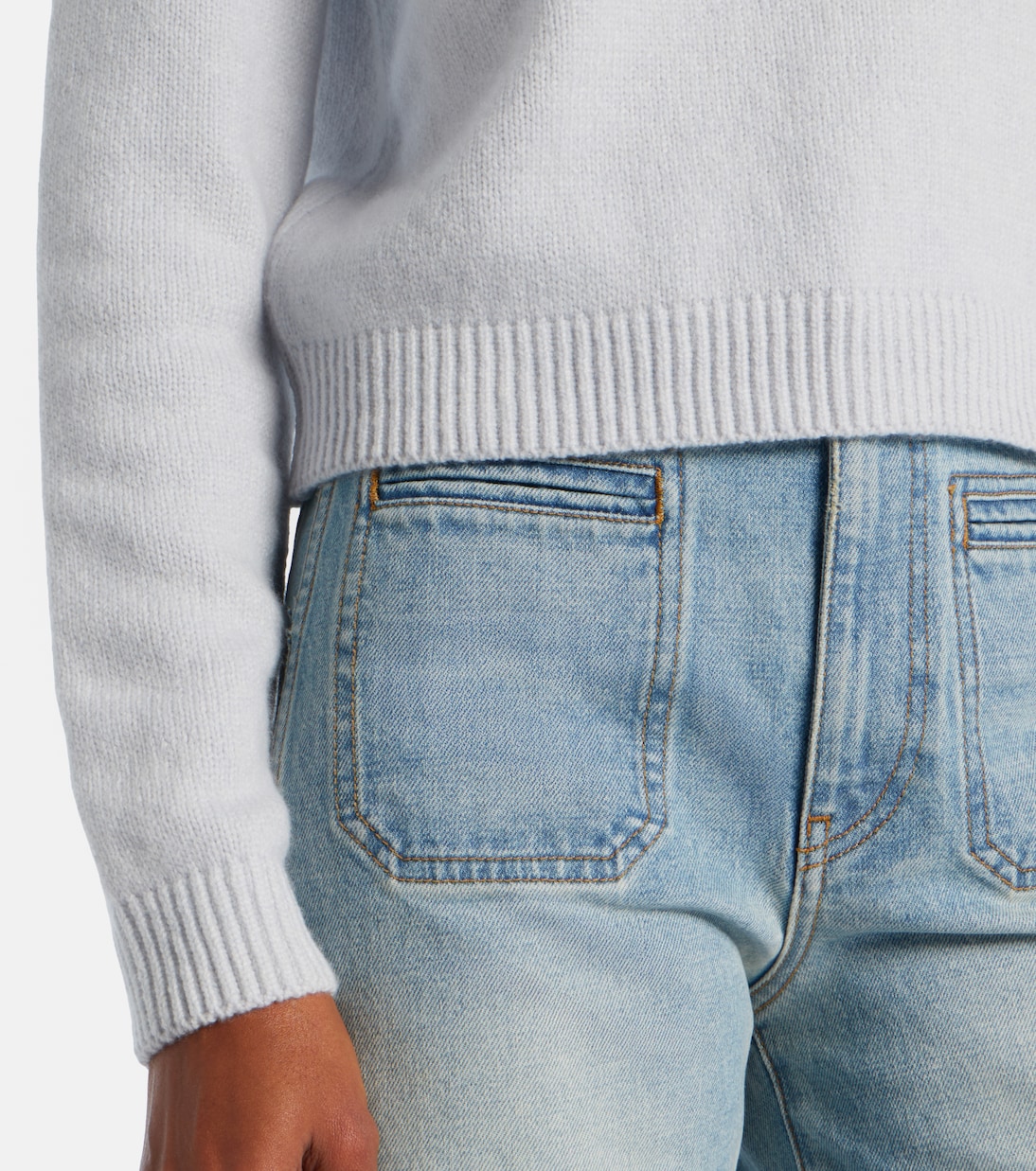 Leta cashmere sweater | Khaite