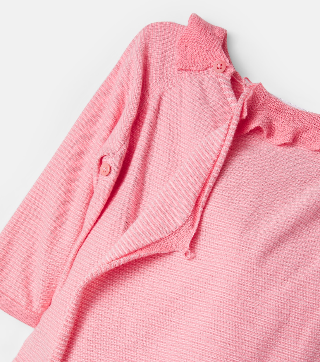 Baby Anisa cotton shirt and pants set | Bonpoint