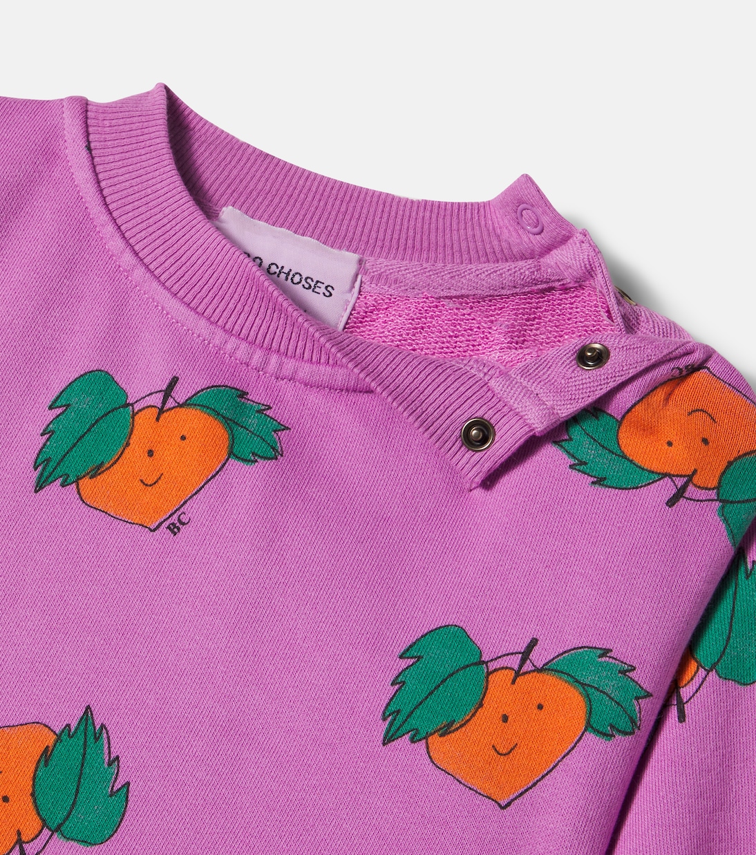 Baby Sweatshirt Tangerine aus Jersey | Bobo Choses