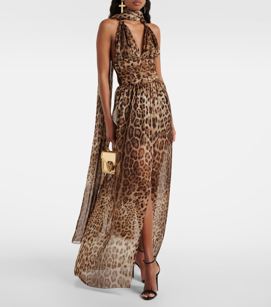 Devotion Small leather shoulder bag | Dolce&Gabbana