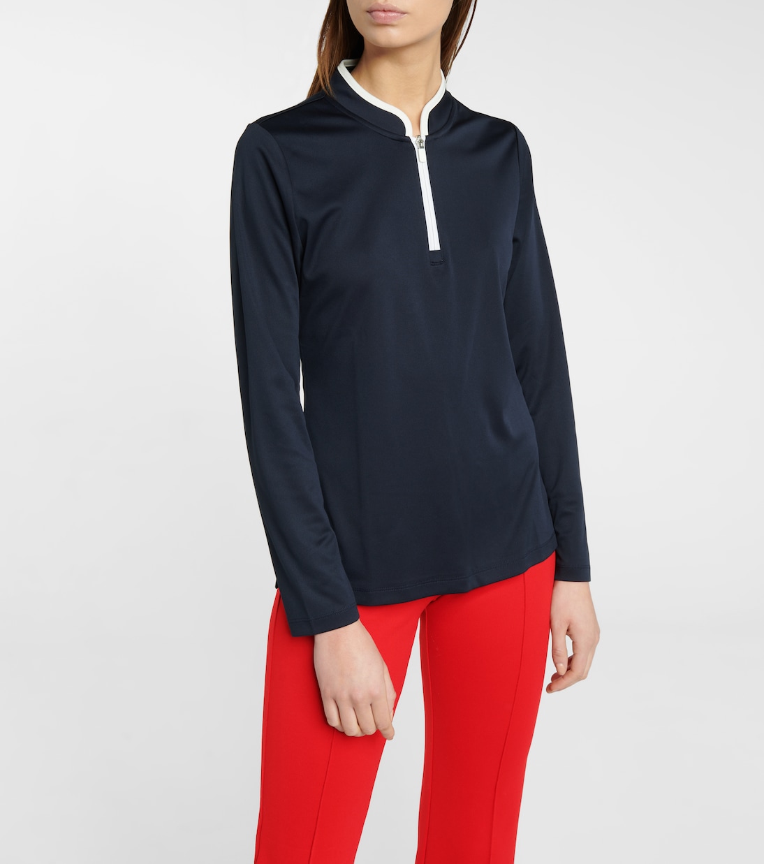 Pullover tecnico con zip | Tory Sport