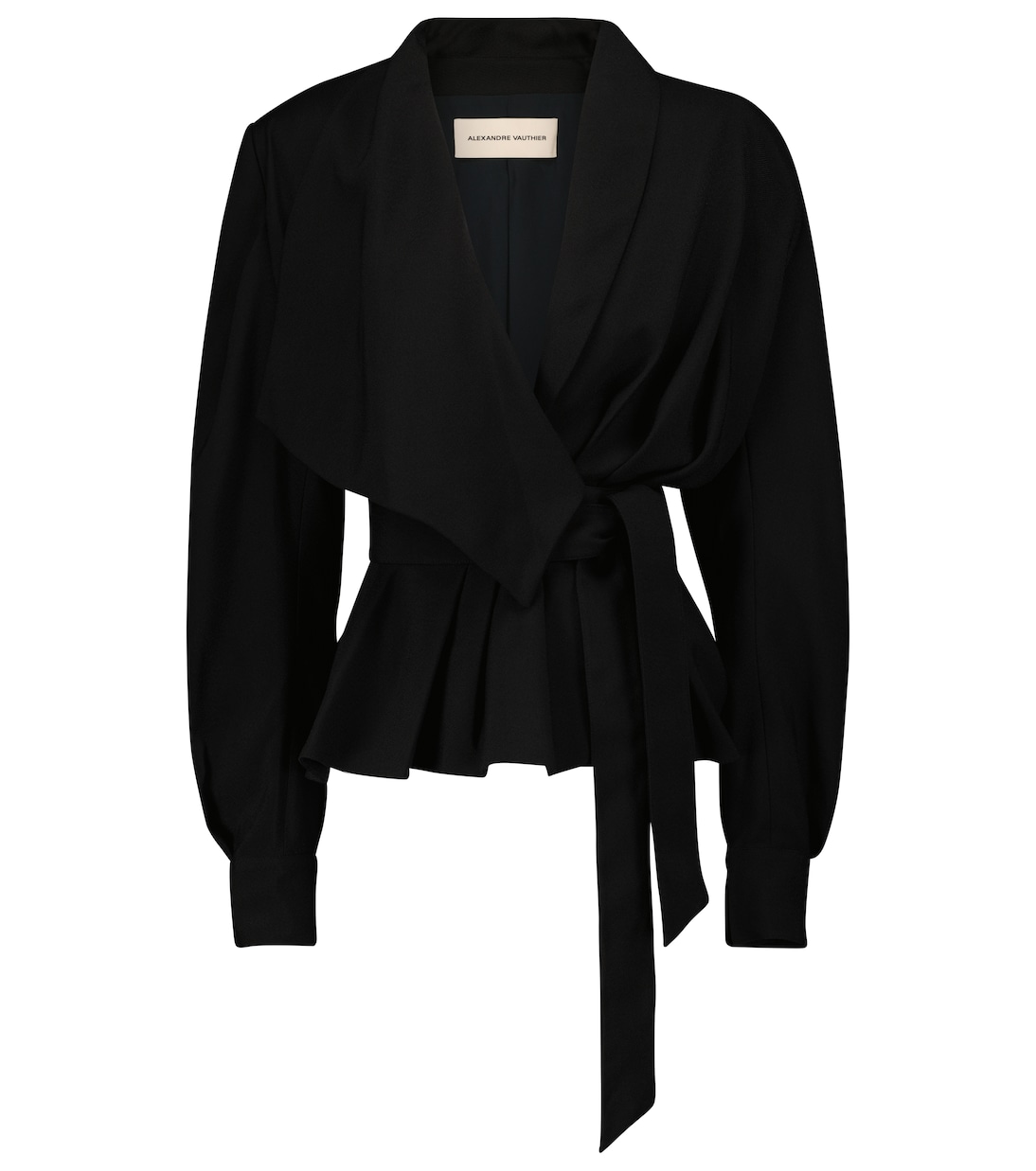 Belted peplum jacket | Alexandre Vauthier