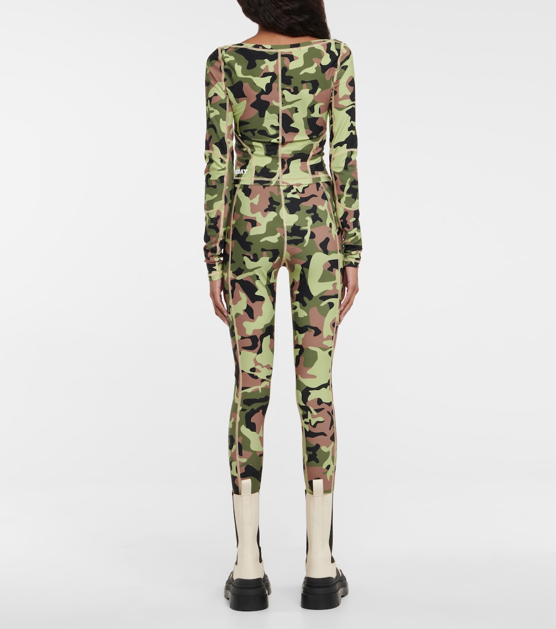 Crop top Tamisha de camuflaje | Rotate