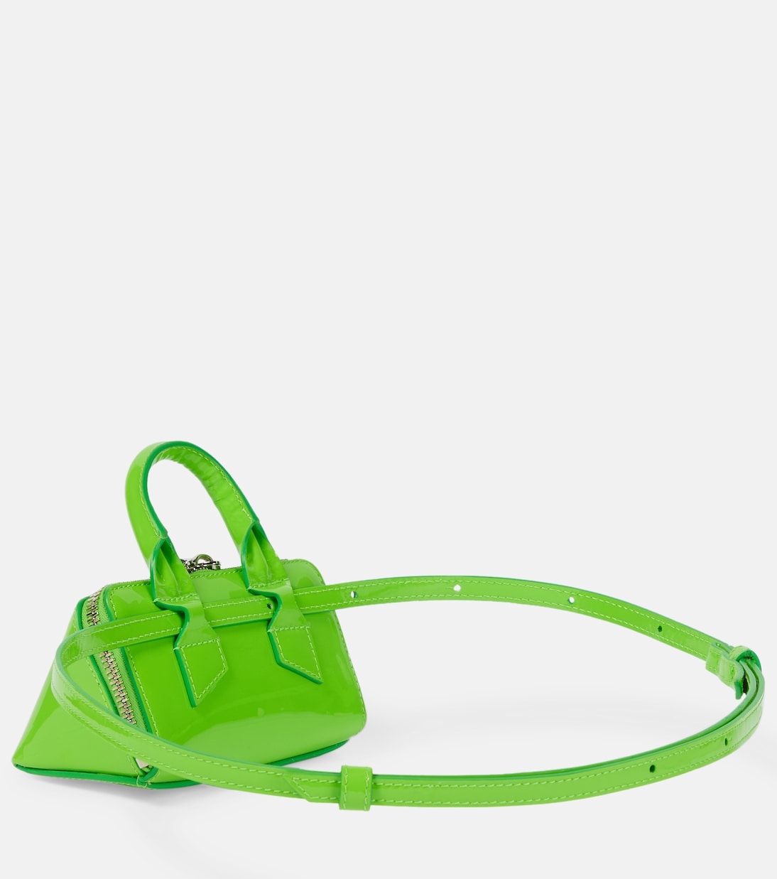 Borsa a tracolla Friday Mini in vernice | The Attico