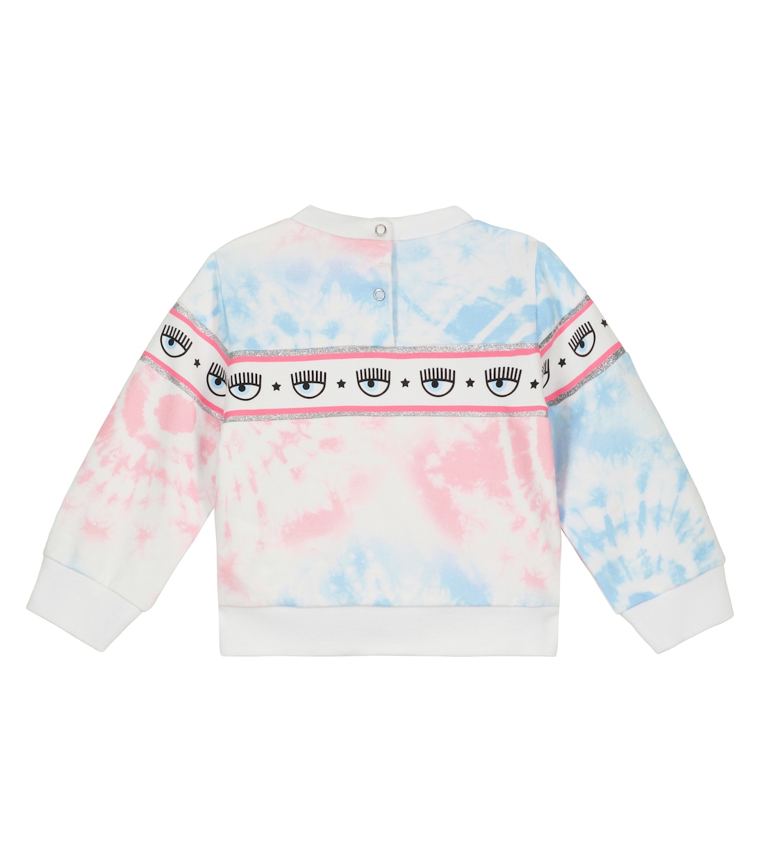 x Chiara Ferragni bebé - jersey en mezcla de algodón tie-dye | Monnalisa
