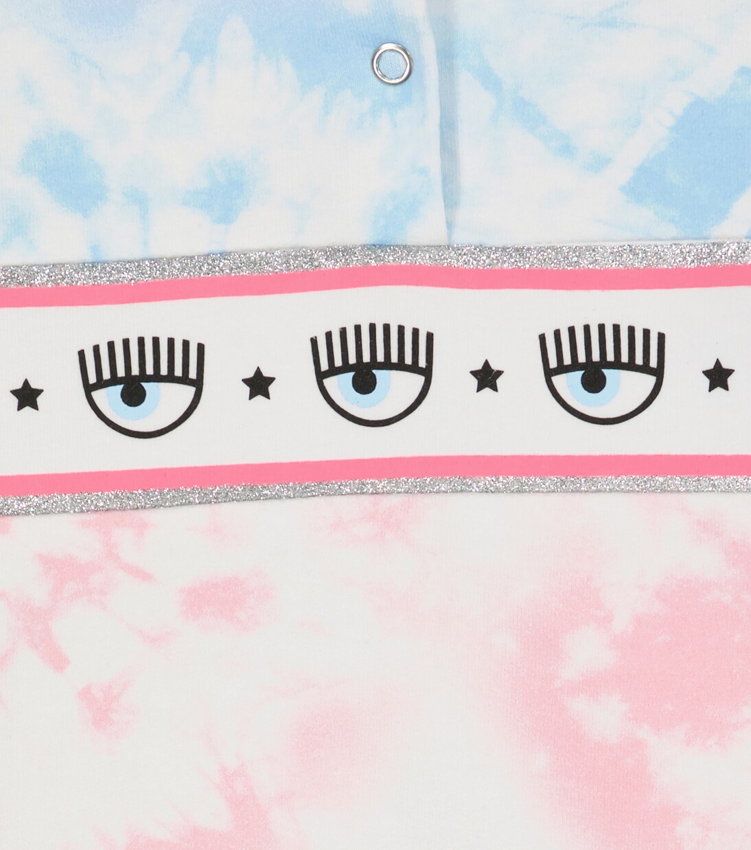 x Chiara Ferragni bebé - jersey en mezcla de algodón tie-dye | Monnalisa