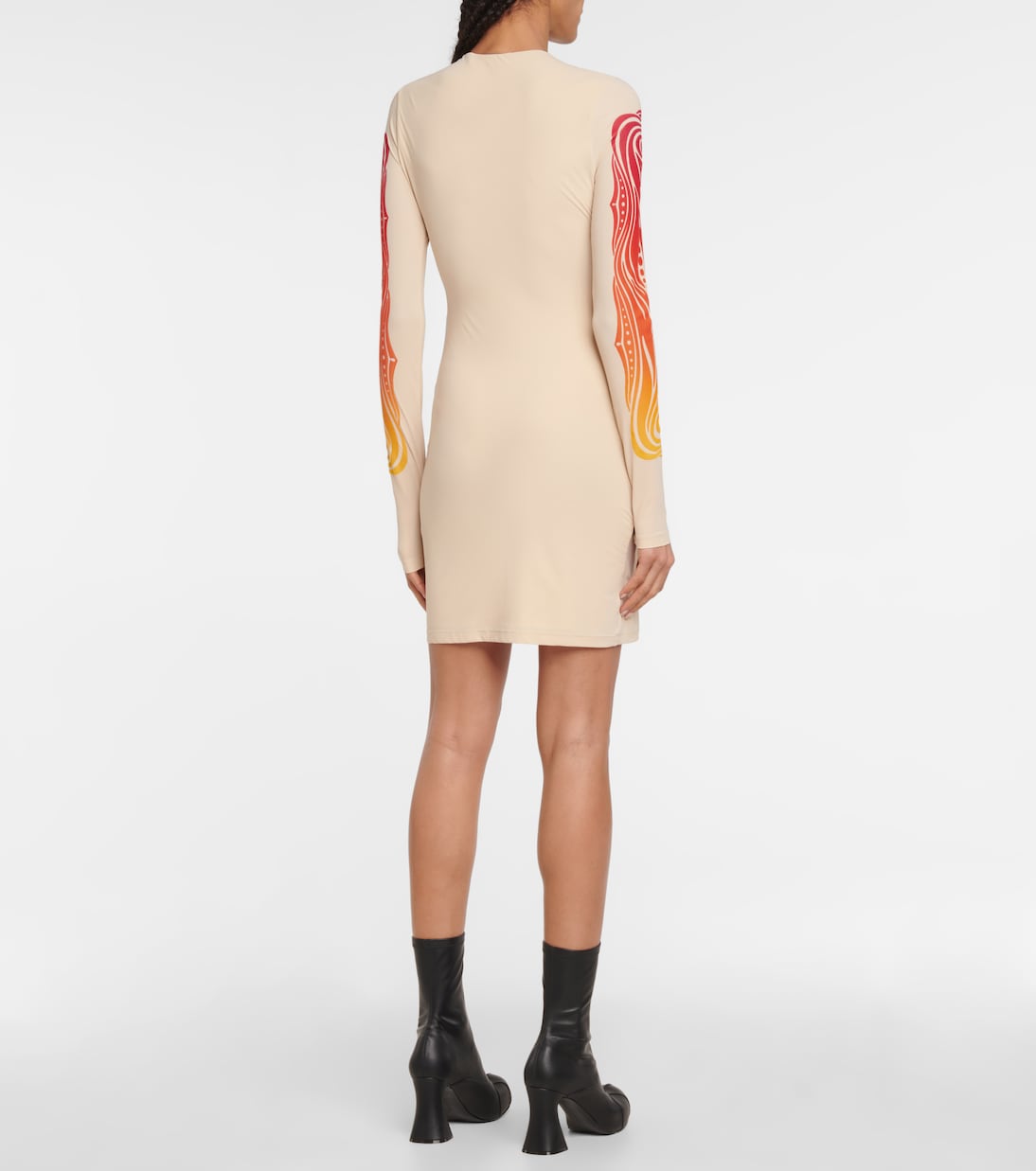 Velvet-trimmed minidress | Stella McCartney