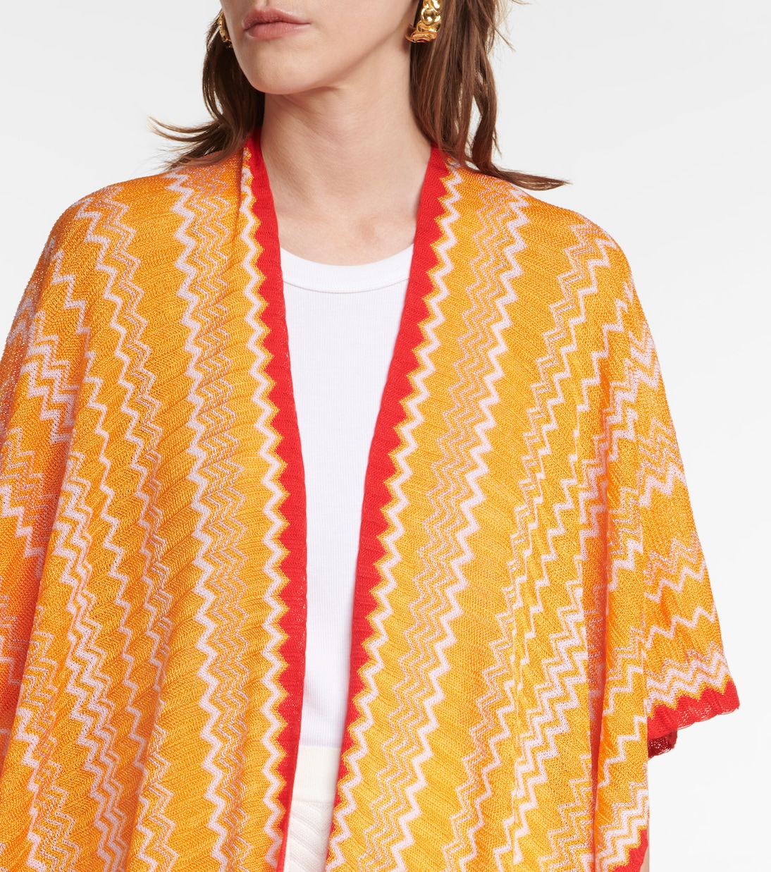 Zigzag cape | Missoni