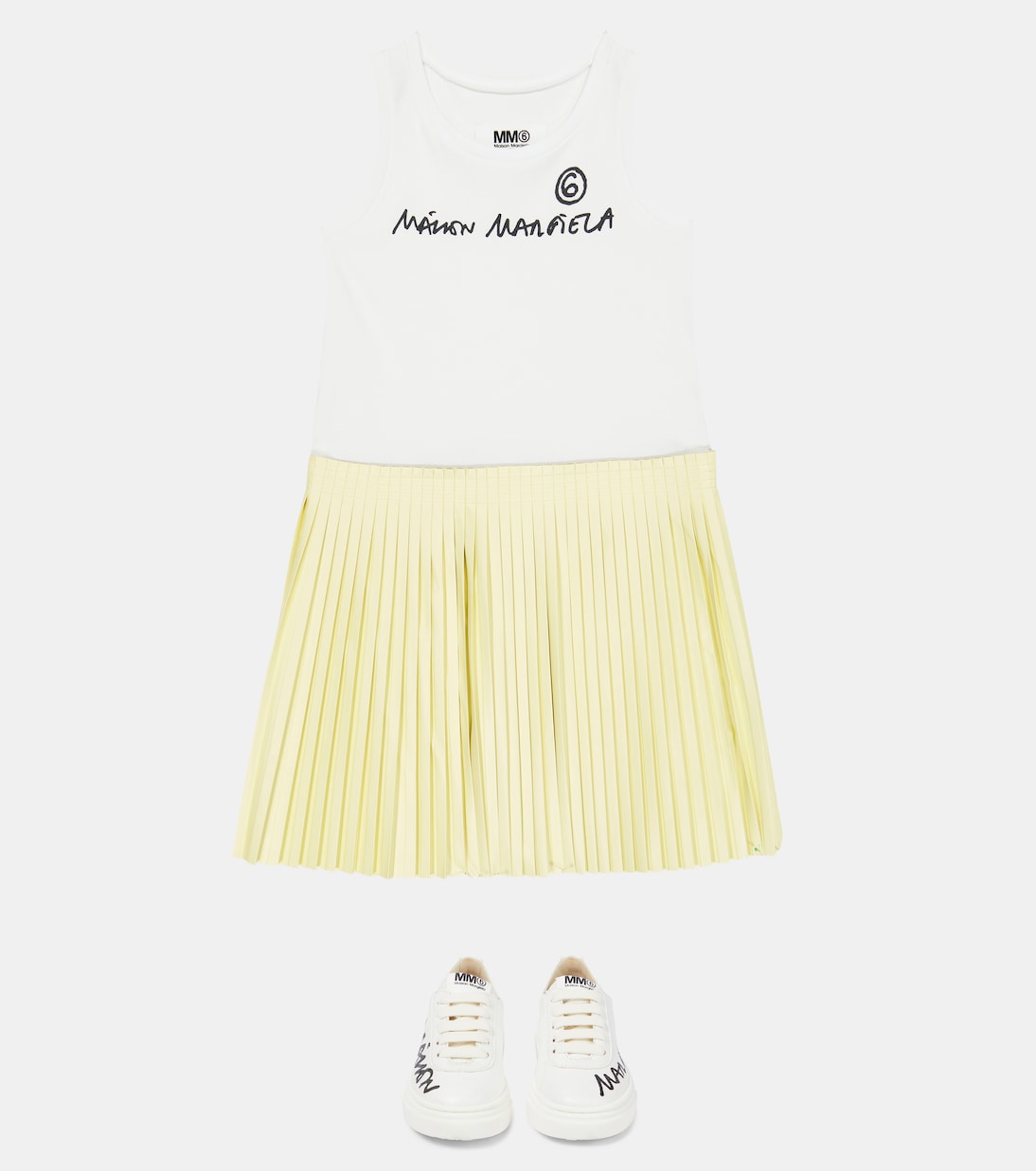 Bedrucktes Kleid | MM6 Maison Margiela Kids