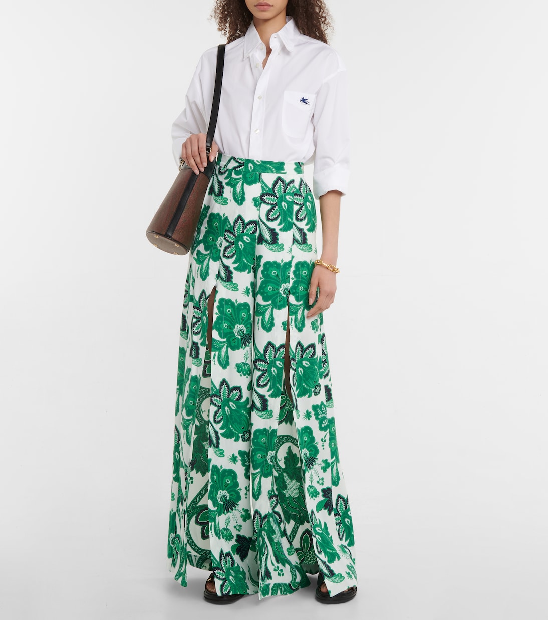 Bedruckte Hose mit weitem Bein | Etro