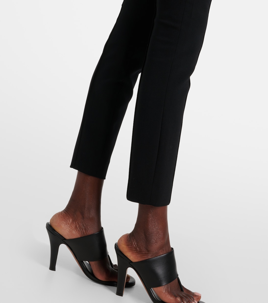 Kosso wool-blend skinny pants | The Row