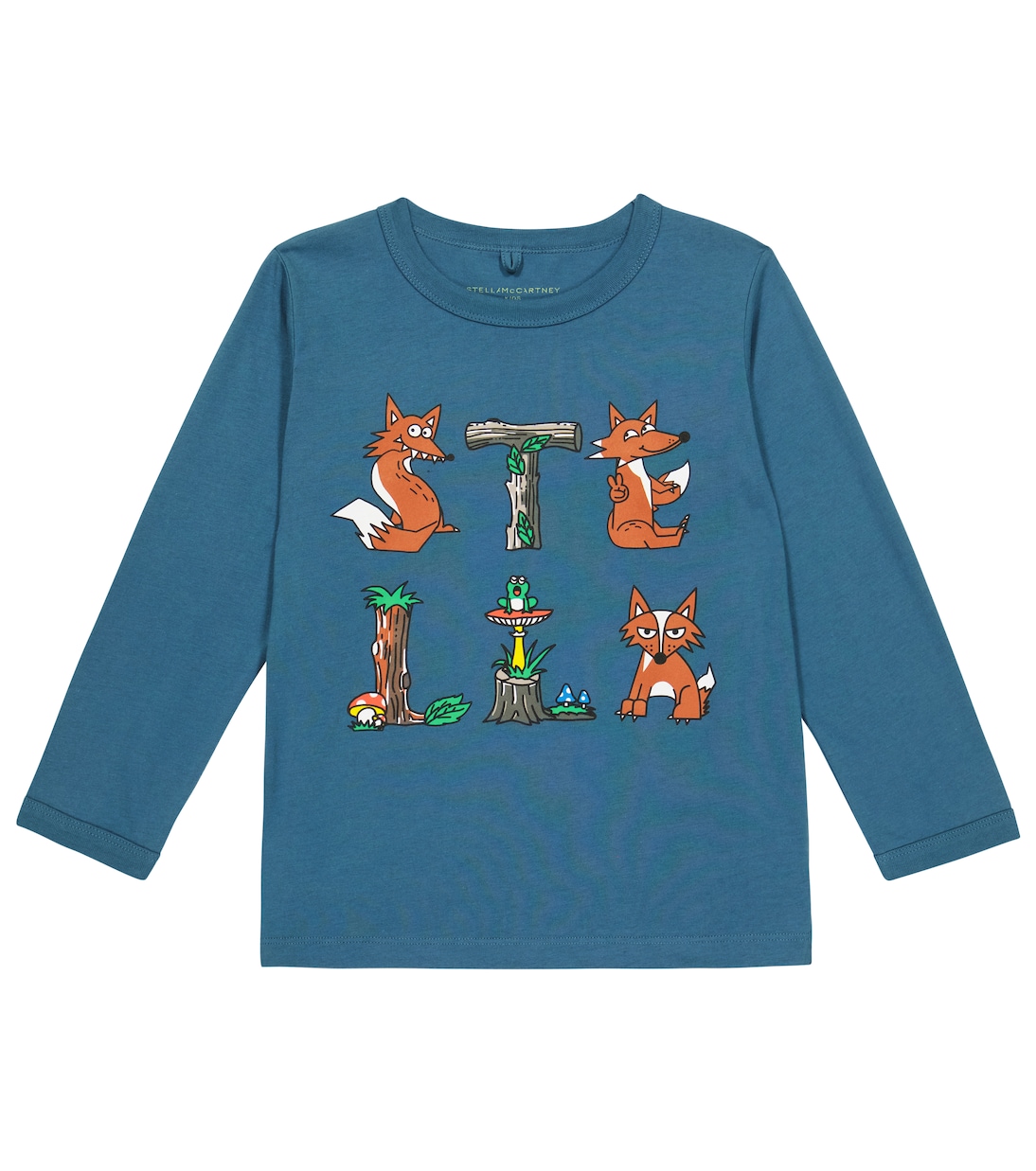 Camiseta de algodón estampada | Stella McCartney Kids
