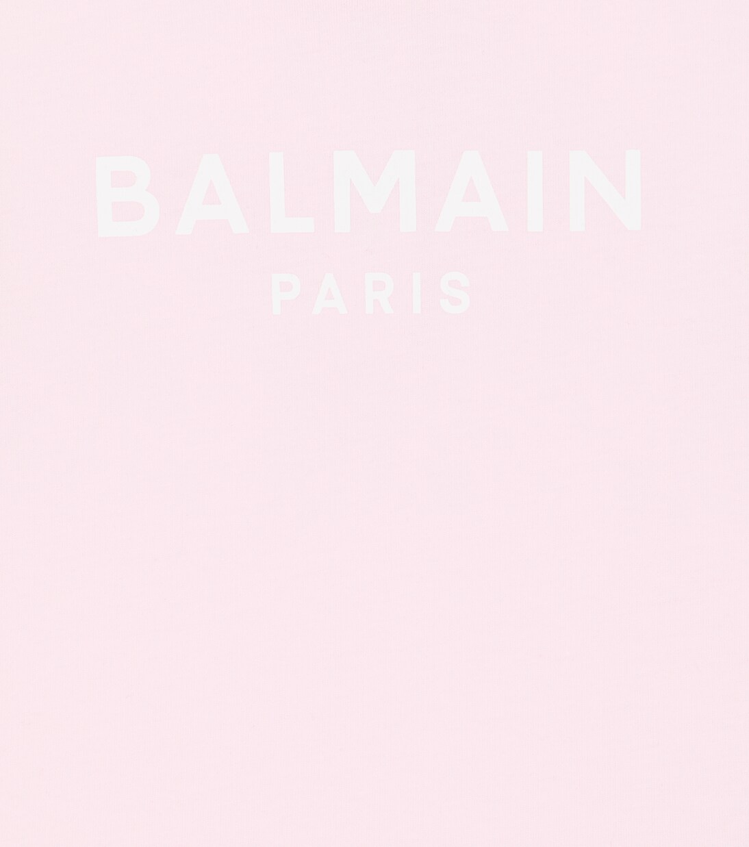 Baby logo cotton T-shirt | Balmain Kids