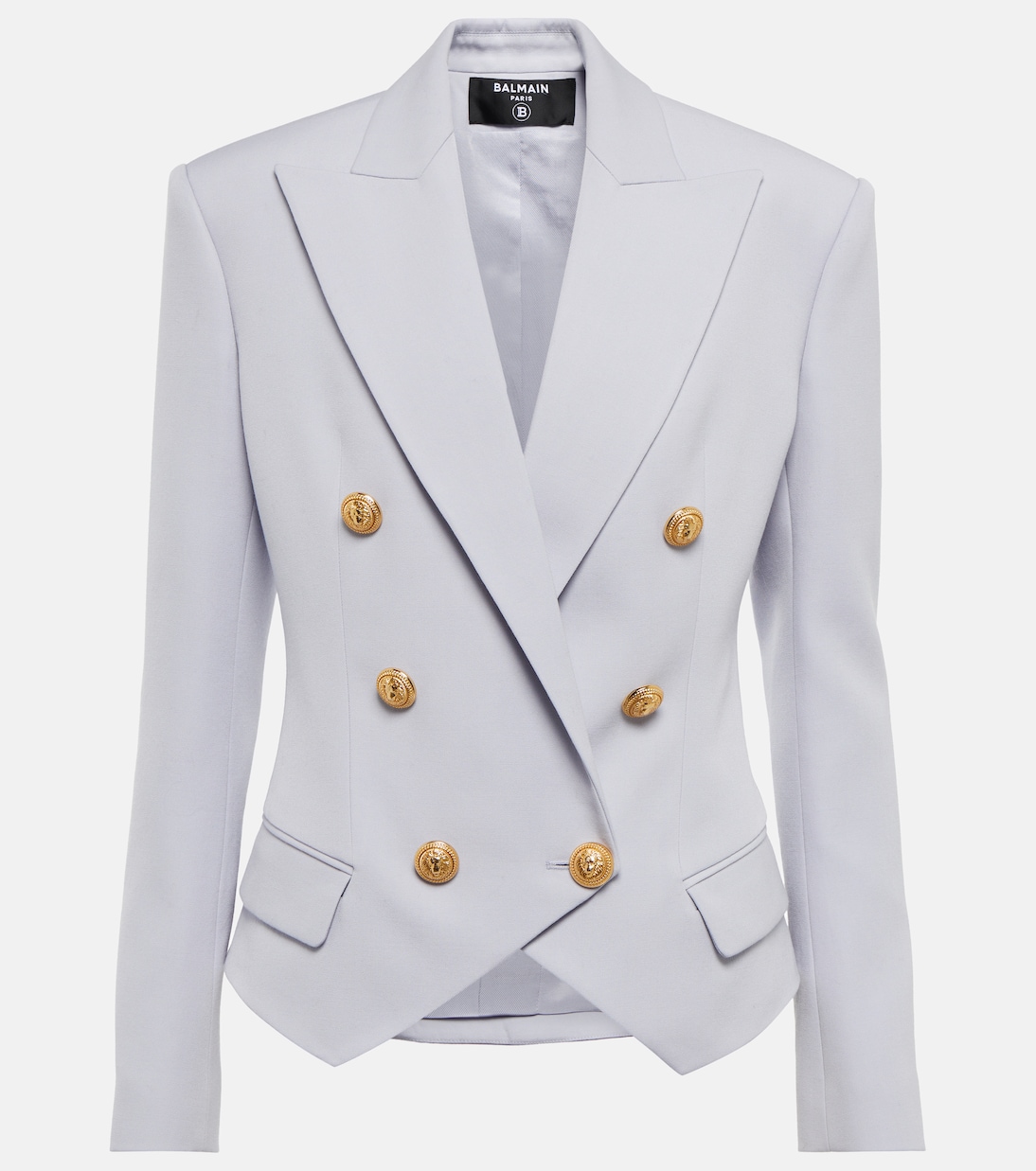 Doppelreihiger Blazer aus Wolle | Balmain