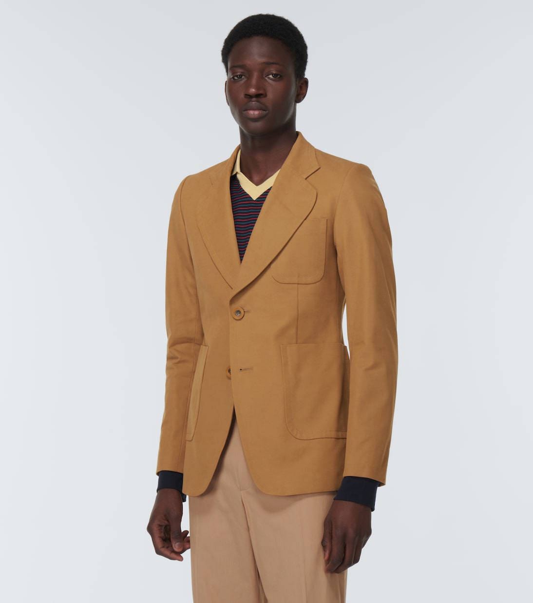 Blazer Starline aus Baumwolle und Kaschmir | Wales Bonner