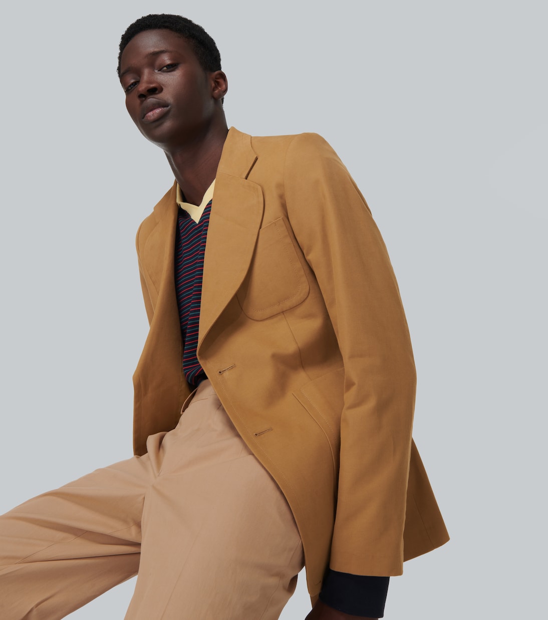 Blazer Starline aus Baumwolle und Kaschmir | Wales Bonner