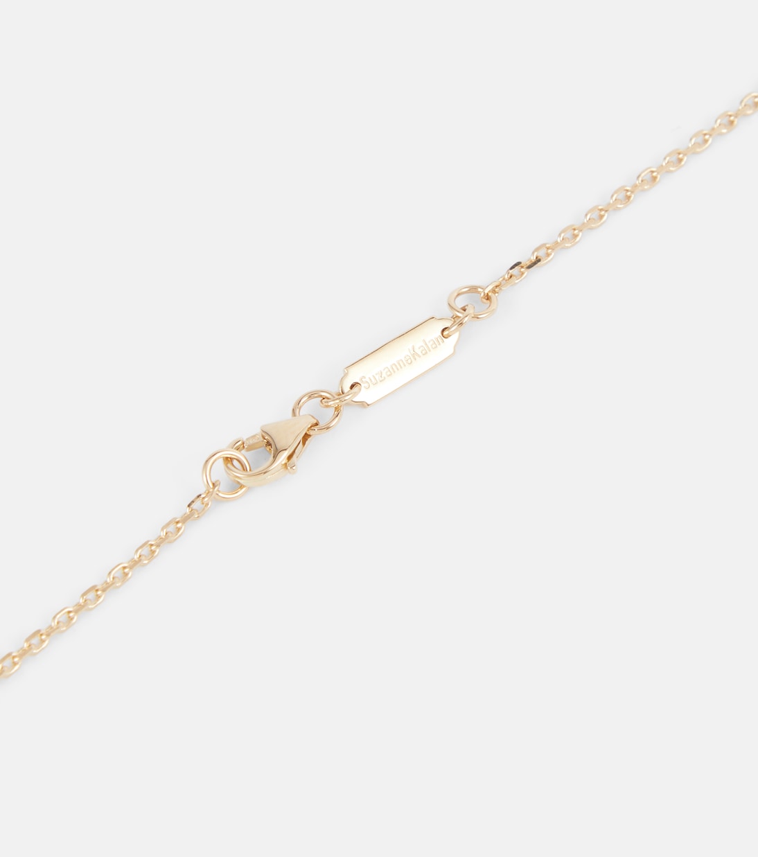 Collana Cascade in oro 18kt con zaffiri e diamanti | Suzanne Kalan