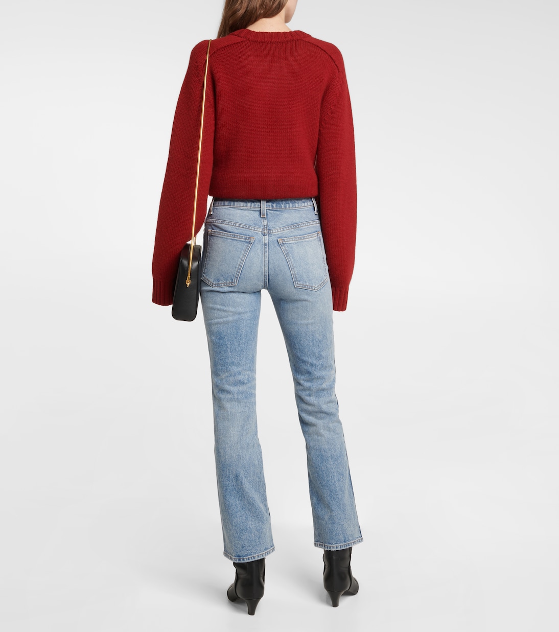 Vivian high-rise straight jeans | Khaite