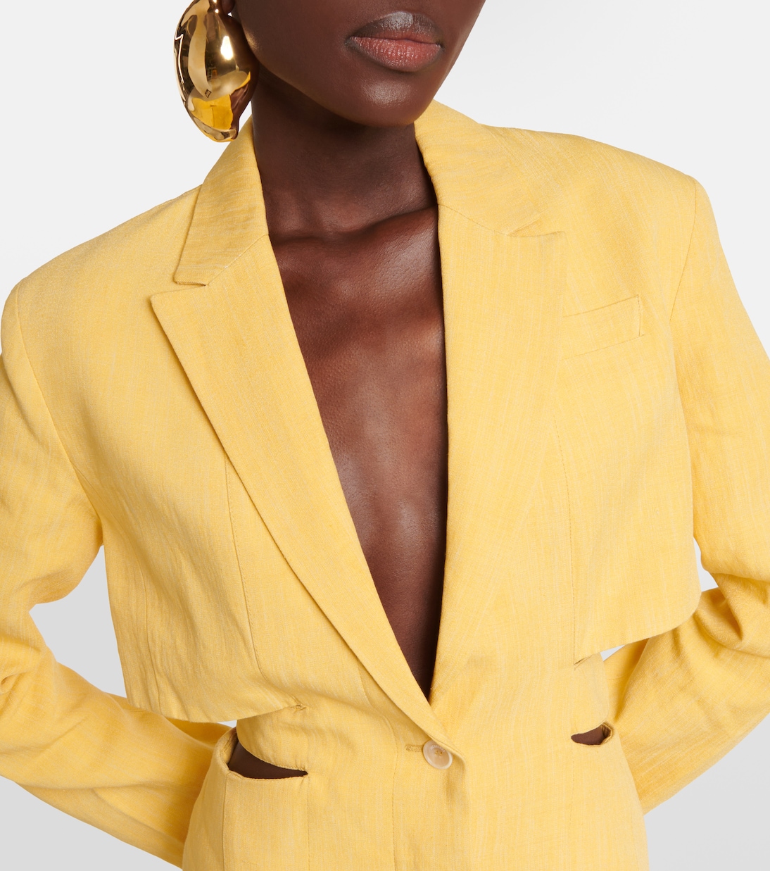 Robe Bari en lin mélangé | Jacquemus