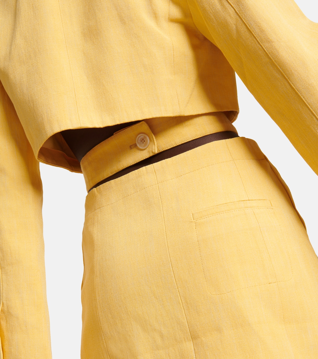 Robe Bari en lin mélangé | Jacquemus