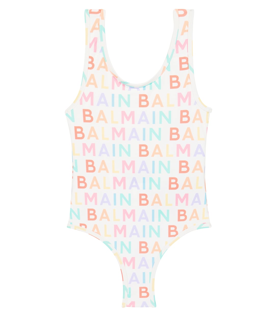 Logo printed swimsuit | Balmain Kids