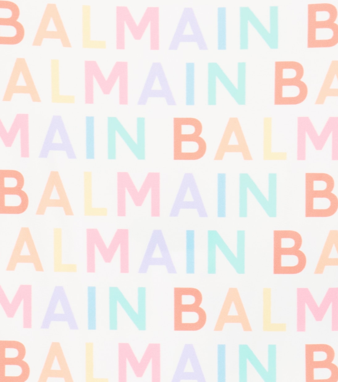 Logo printed swimsuit | Balmain Kids