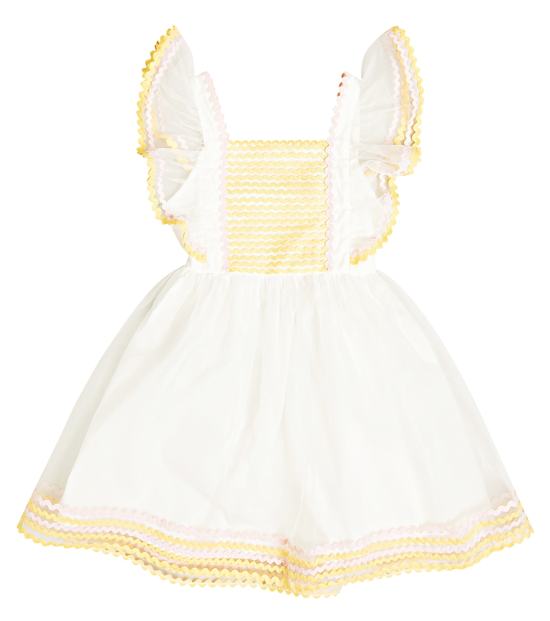 Abito in tulle con ricamo | Stella McCartney Kids