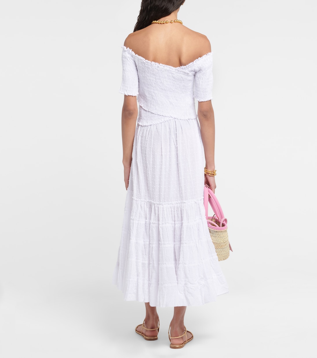 Soledad midi dress | Poupette St Barth