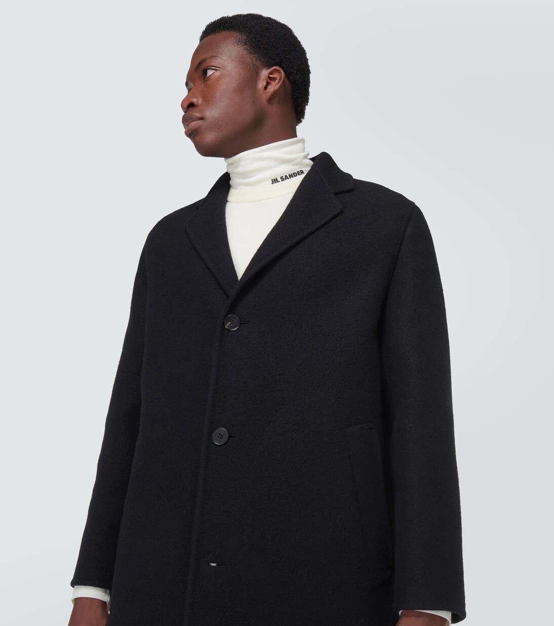 Oversize-Mantel aus Wolle | Jil Sander