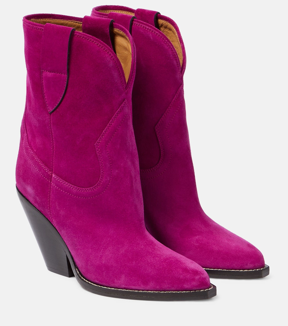Botines cowboy Leyane de ante | Isabel Marant