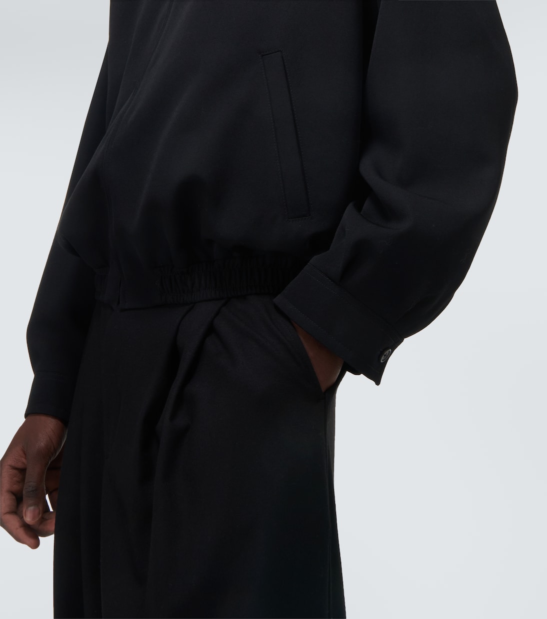 Ronan wool gabardine jacket | The Row