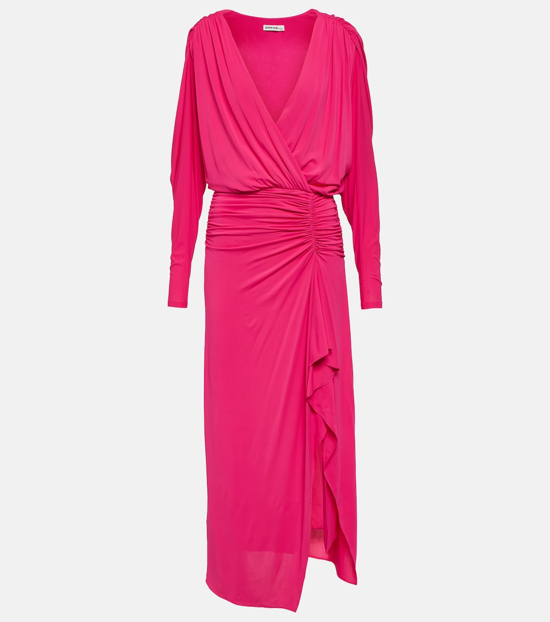 Ellie ruched maxi dress | Simkhai
