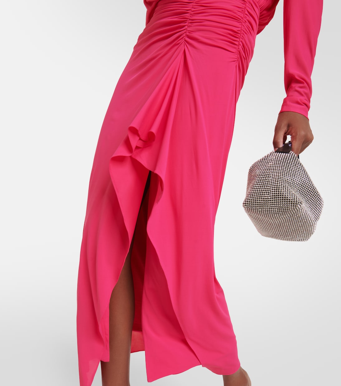 Ellie ruched maxi dress | Simkhai