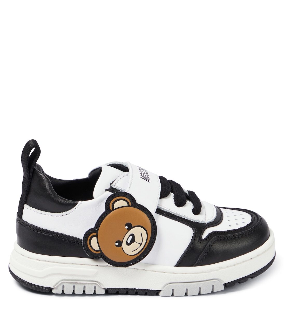 Sneakers Teddy Bear in pelle | Moschino Kids