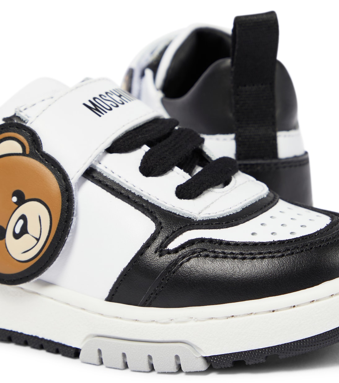 Sneakers Teddy Bear in pelle | Moschino Kids