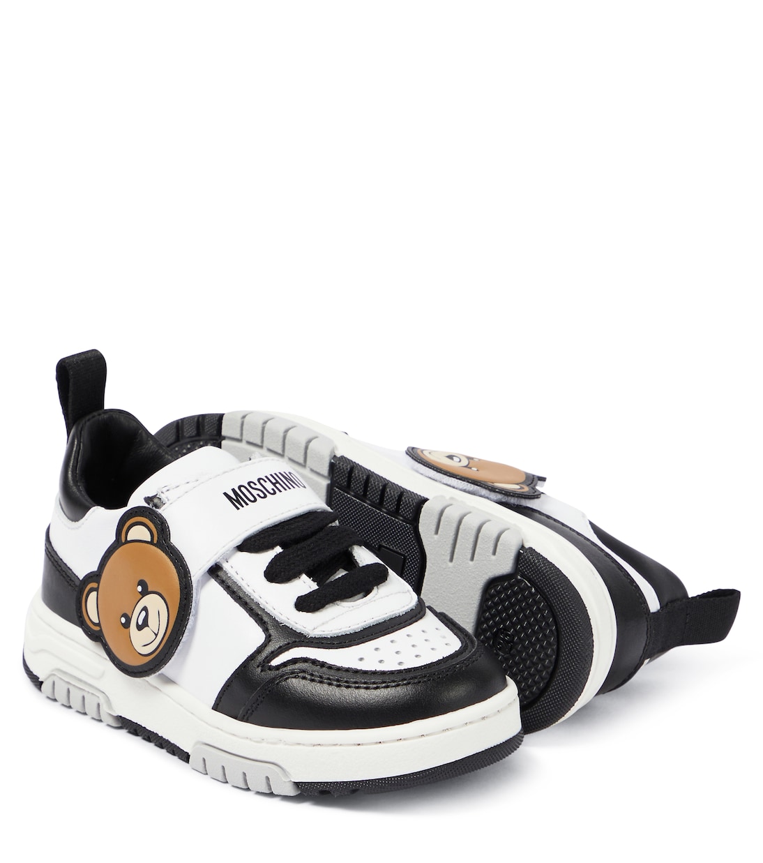 Sneakers Teddy Bear in pelle | Moschino Kids