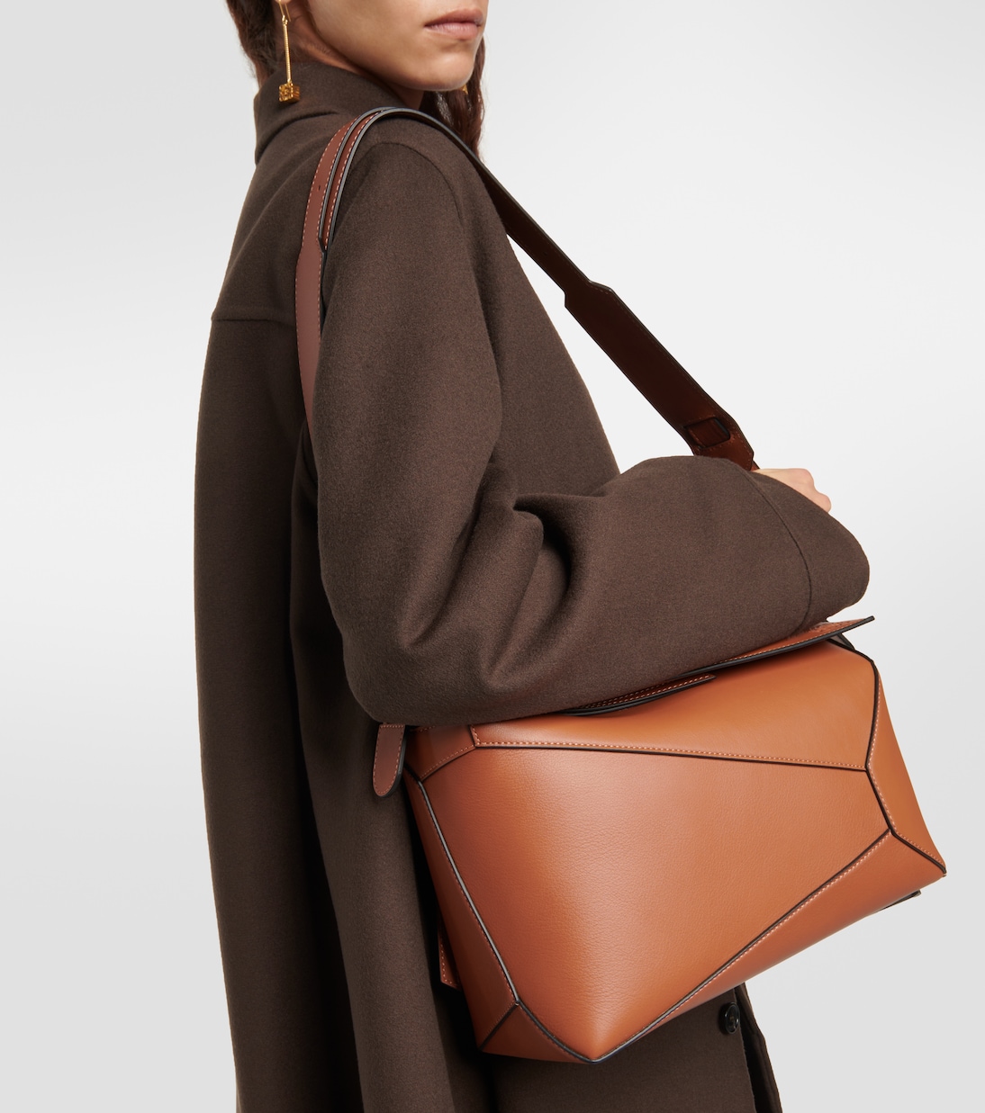 Borsa a spalla Puzzle Edge in pelle | Loewe