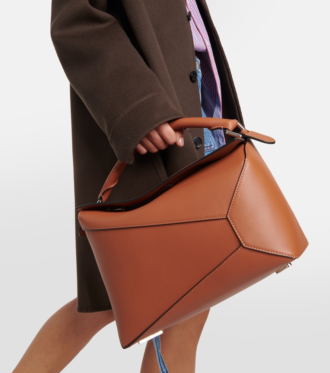 Borsa a spalla Puzzle Edge in pelle | Loewe