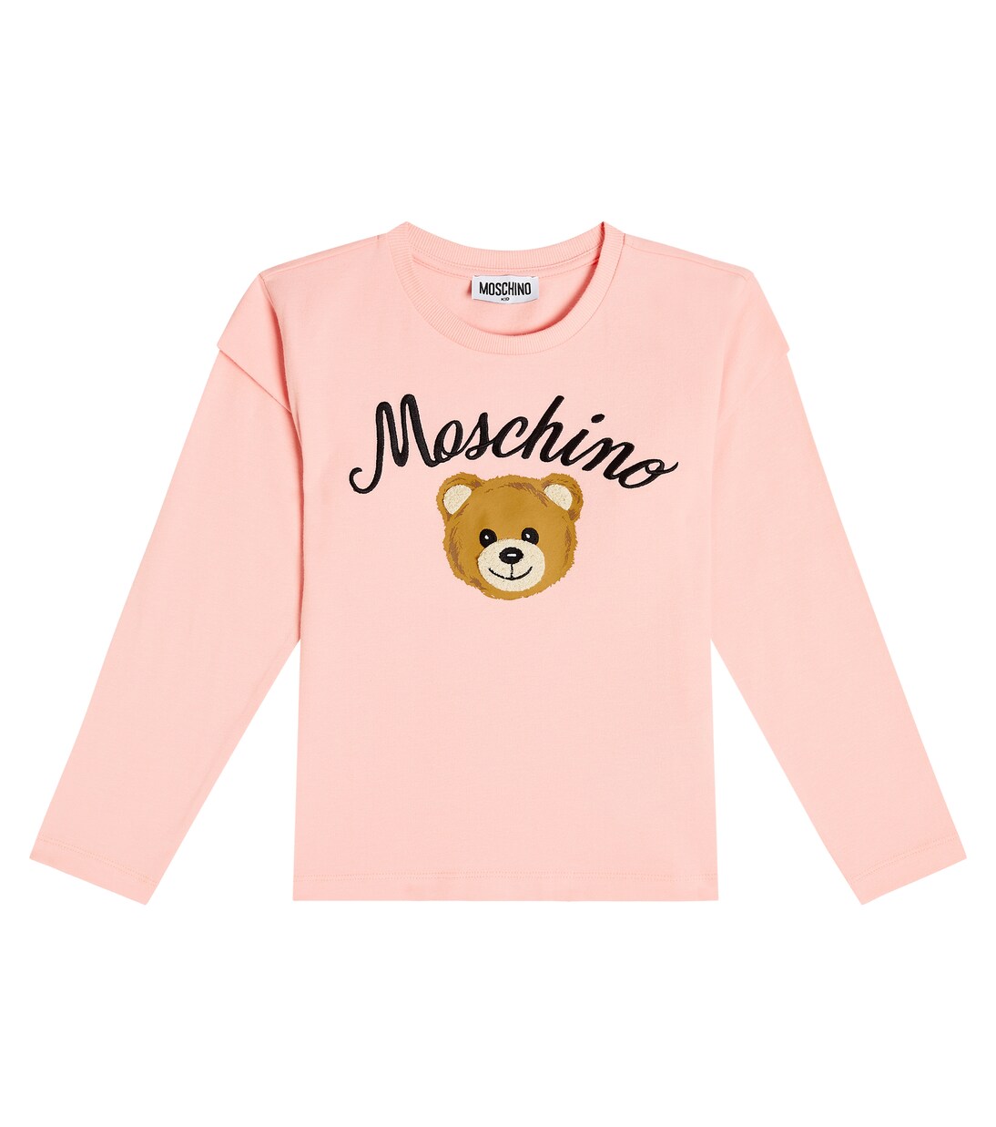 Camiseta en mezcla de algodón estampado | Moschino Kids