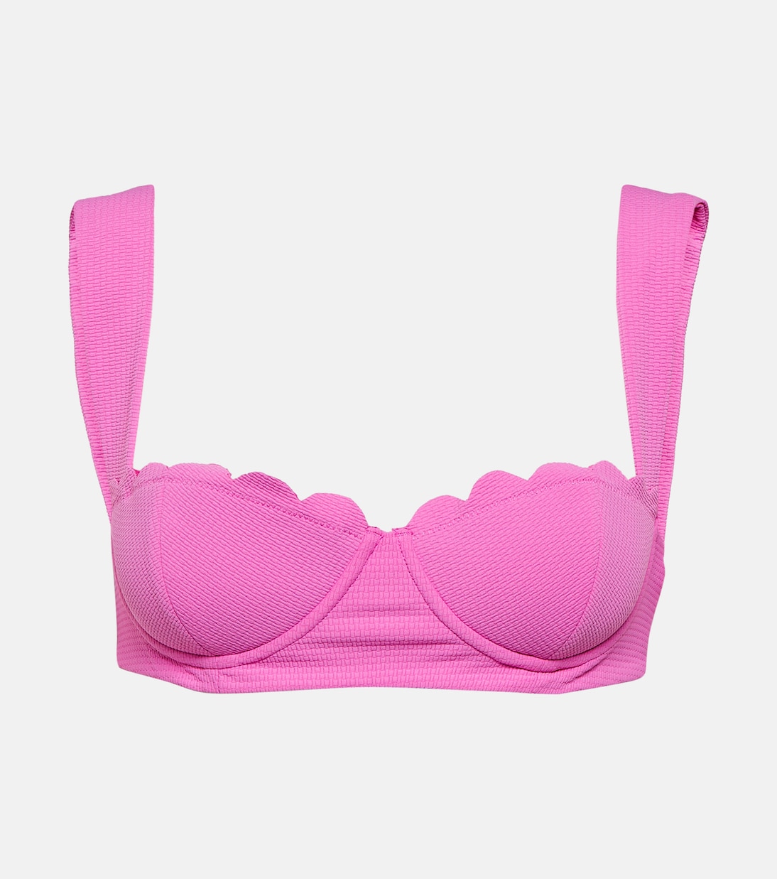 Top de bikini North festoneado | Marysia