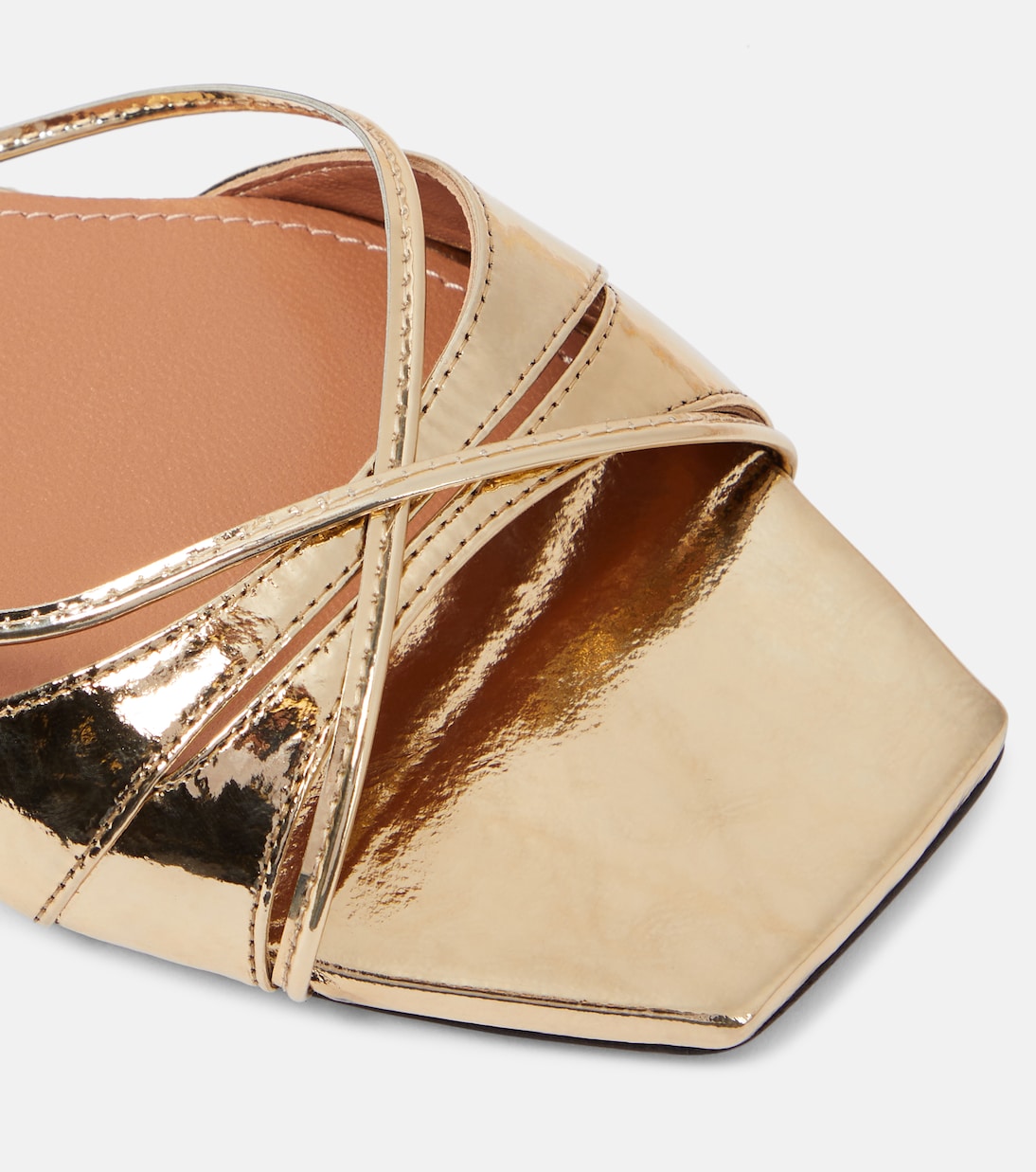 Sandali Lust in pelle metallizzata | D'Accori