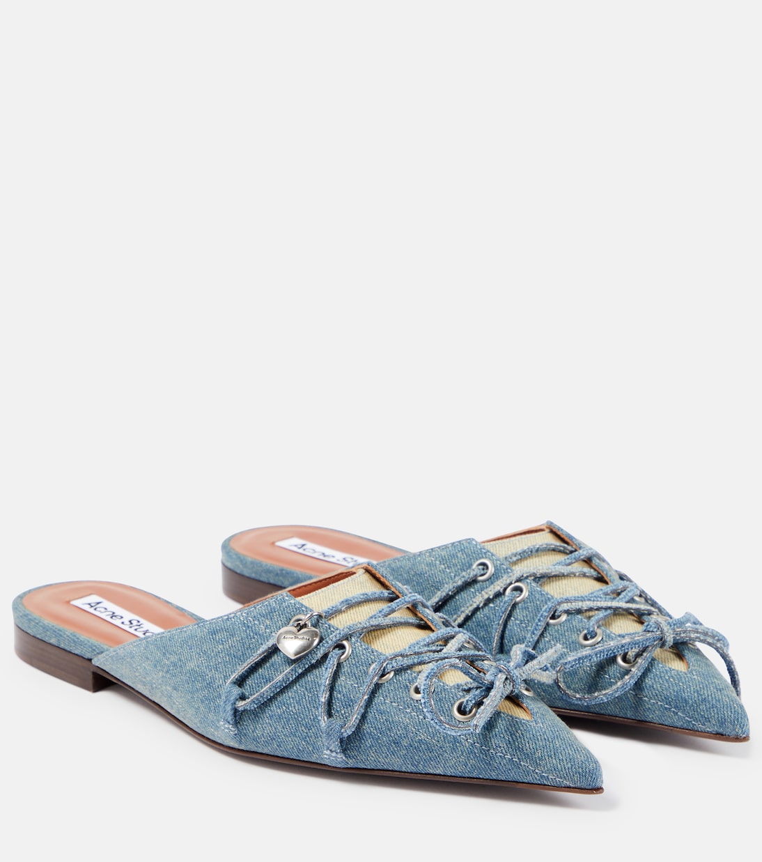 Slippers in denim | Acne Studios