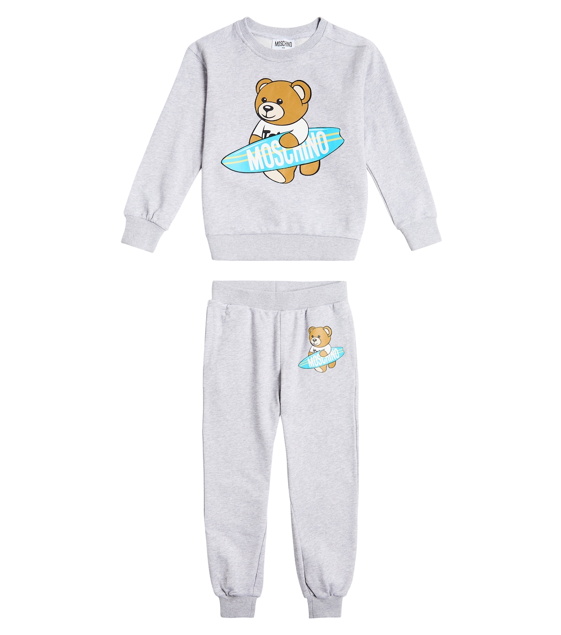 Set Teddy Bear aus Sweatshirt und Jogginghose | Moschino Kids