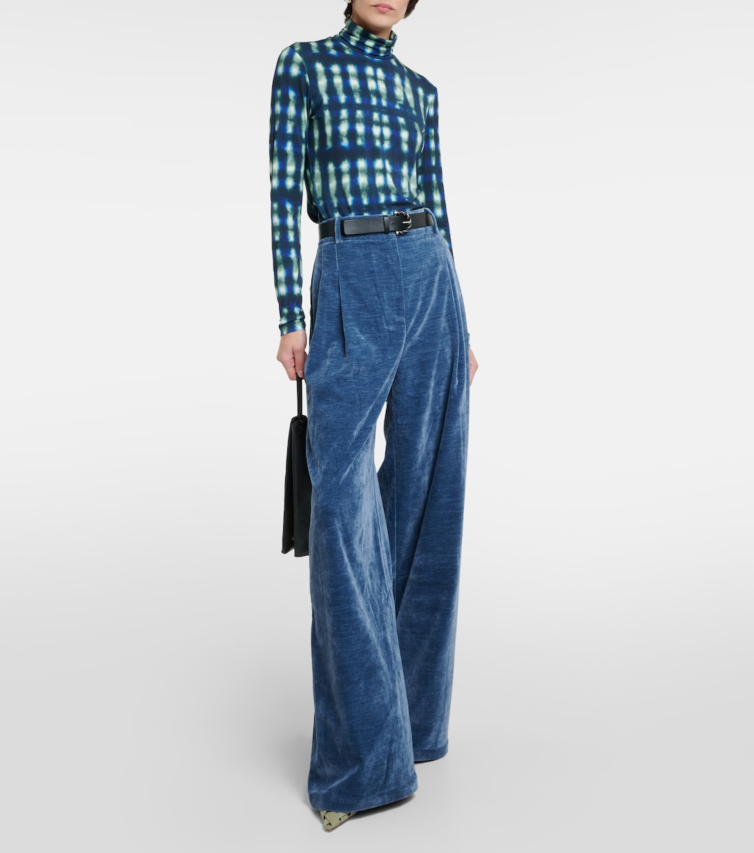 White Label Weite Hose Aria aus Chenille | Proenza Schouler