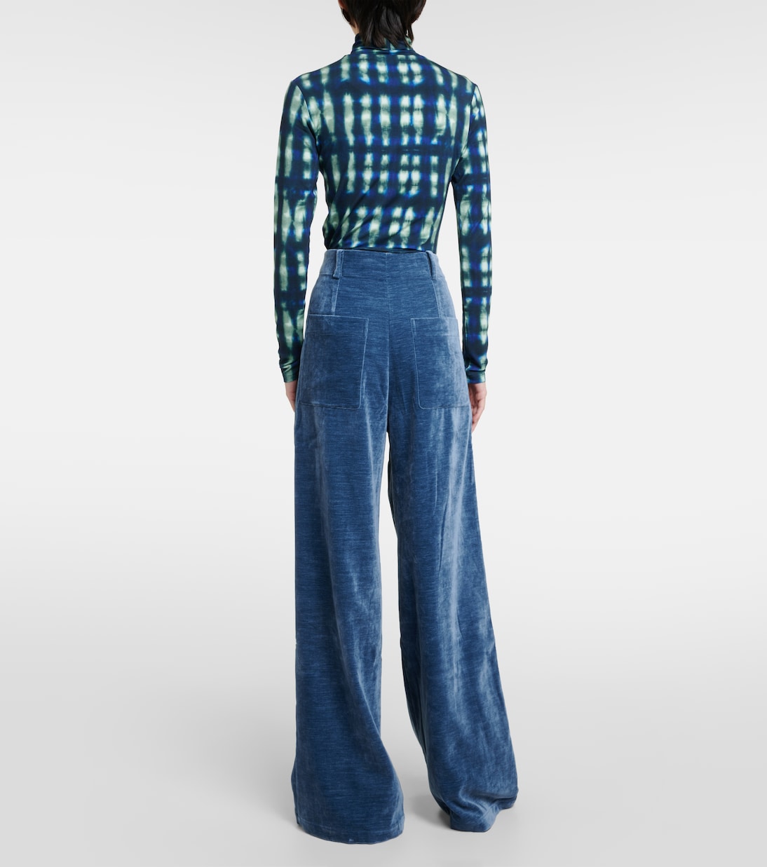 White Label Weite Hose Aria aus Chenille | Proenza Schouler