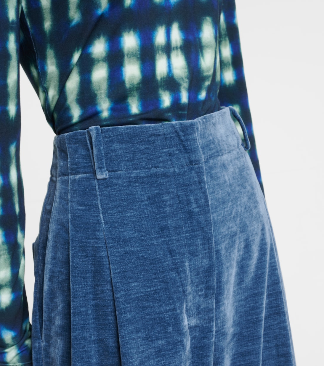 White Label Weite Hose Aria aus Chenille | Proenza Schouler