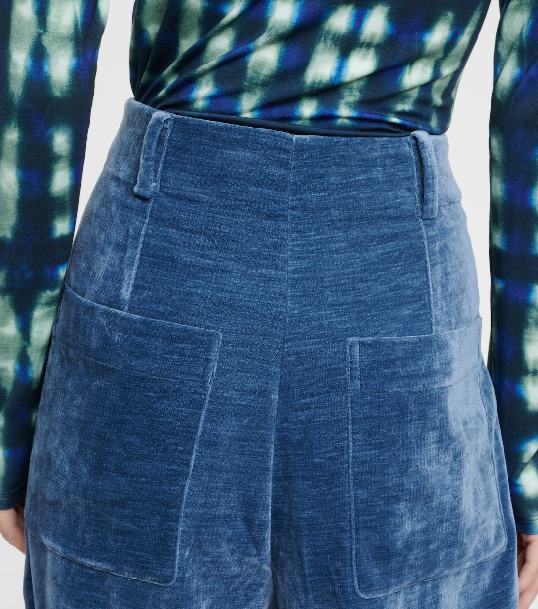 White Label Weite Hose Aria aus Chenille | Proenza Schouler