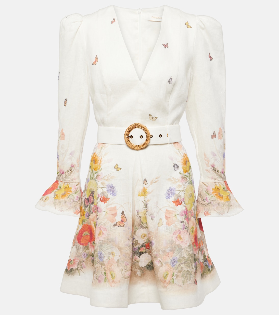 Minikleid Tranquillity aus Leinen | Zimmermann