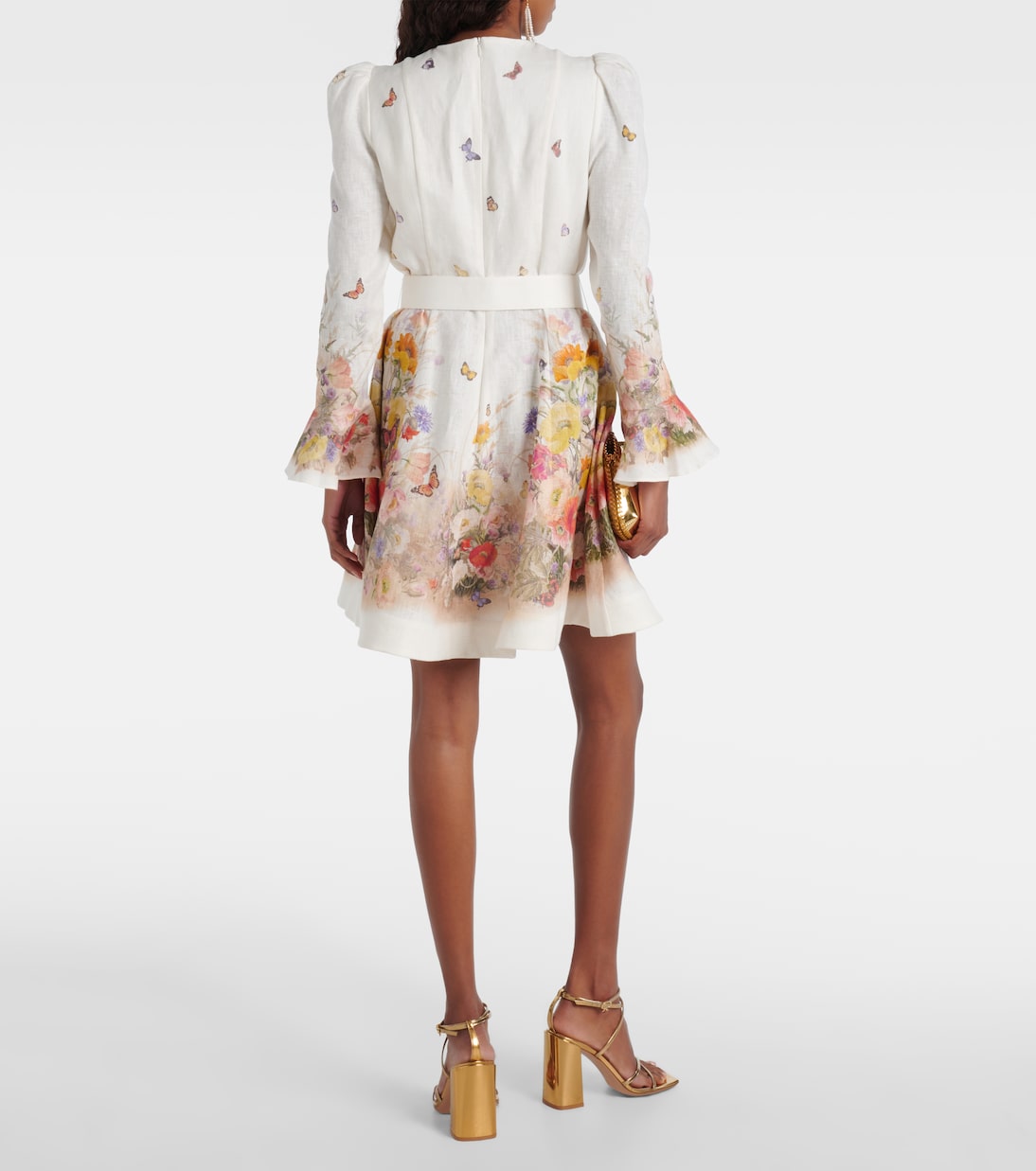 Minikleid Tranquillity aus Leinen | Zimmermann